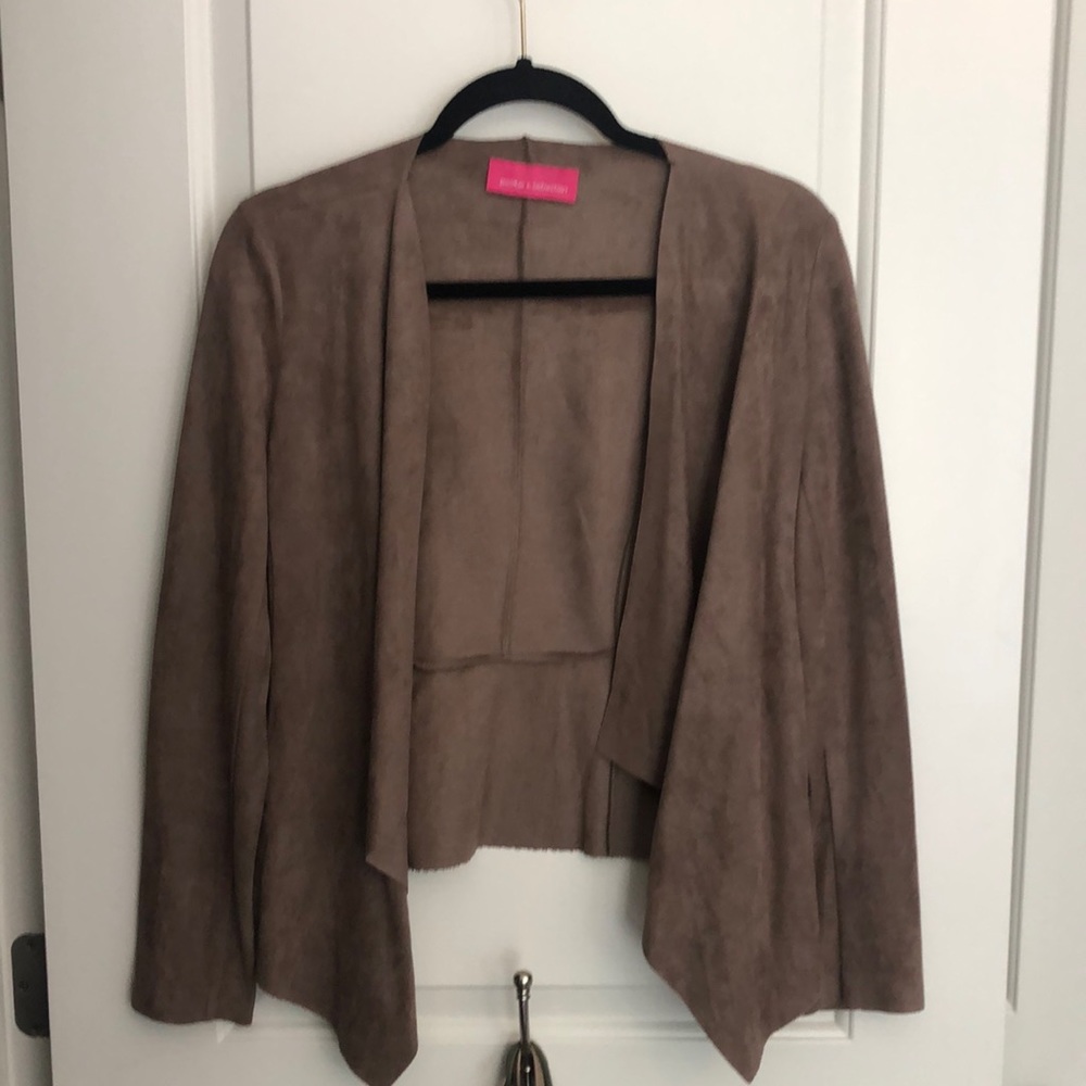 Pookie and Sebastian Suede Jacket